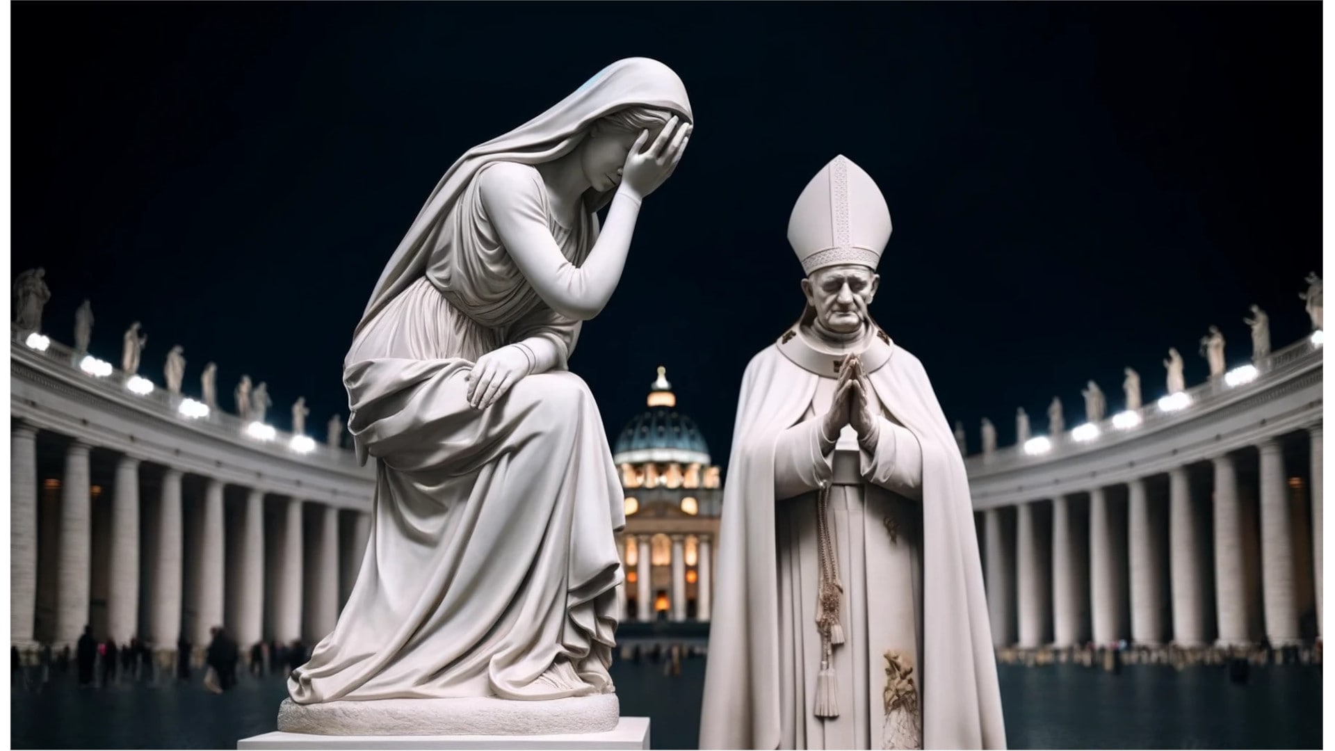 Vatican’s New Guidelines No More Crying Over Fake Weeping Statues